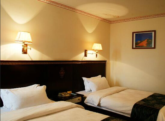 Yeti hotel Gyantse- chambre