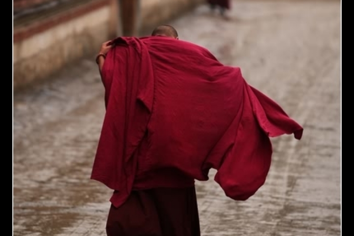 Robe  dansante  - Temple Labrang