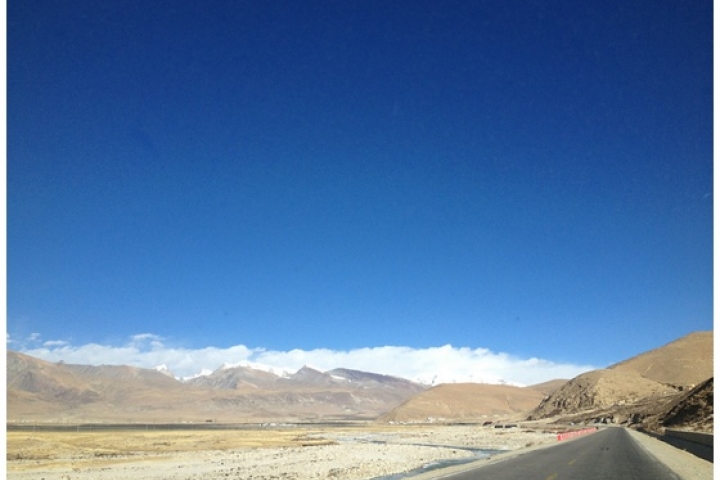Lac Namtso en plein hiver