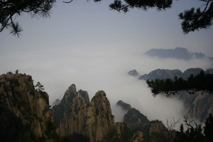 Mer de nuage au Mont Jaune